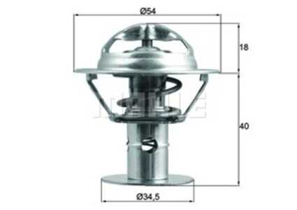 Termostat, kylvätska, ford,ford usa,jaguar,mazda,vw, 1X4E8575EA, 1X4E8575EB, 3952532, 4456486, 4495428, 7156570, AJ5715171, AJ5