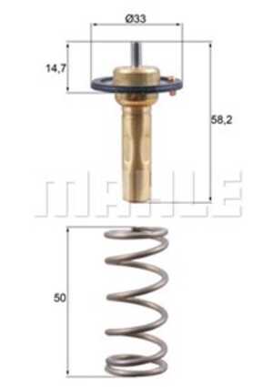 Termostat, kylvätska, ford,volvo, 1 707 046, 1692915, 1709827, 1767974, 31 319 944, 31339237, 31359806, 4M5G9K462AA, BM5G6L721D