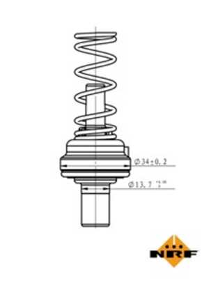 Termostat, kylvätska, audi,seat,skoda,vw, 03C121110P