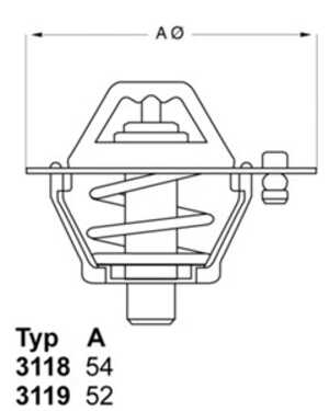 Termostat, kylvätska, daihatsu,honda,hyundai,suzuki,toyota, 17600-83821-000, 19300-PA0-003, 19300-PB2-003, 19300-PB2-004, 19300