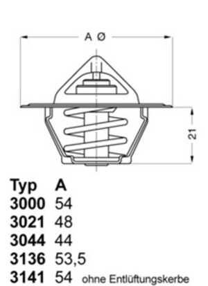 Termostat, kylvätska, audi,seat,skoda,vw, 050 121 113 C, 06B 121 113 A