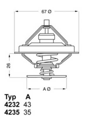 Termostat, kylvätska, bmw, 11 53 1 710 953, 11 53 1 713 040