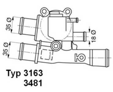 Termostat, kylvätska, fiat,lancia, 4652 2664, 4677 6217