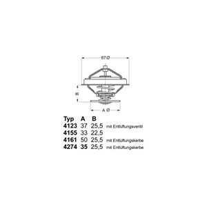 Termostat, kylvätska, audi a6 c5, a6 c5 avant, a8 d2, a8 d3, vw touareg, 077 121 113 C