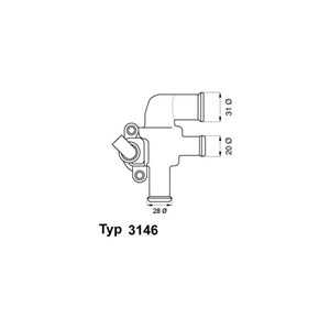 Termostat, kylvätska, smart cabrio, city-coupe, fortwo cabrio, fortwo coupé, 0004698V002, 0004698V003, 660 200 03 15, 660 200 0