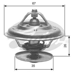 Termostat, kylvätska, audi,bmw,jeep,mercedes-benz,opel,porsche,vauxhall, 0022037575, 0022038075, 0052032975, 035121113, 1153146