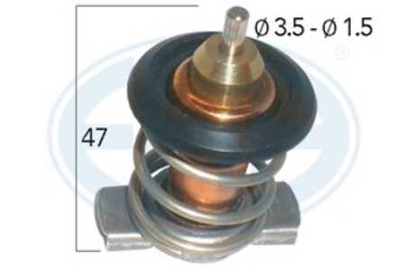 Termostat, kylvätska, alfa romeo,fiat,lancia,suzuki, 18528-62M00, 55242072, 71752884, 71770215