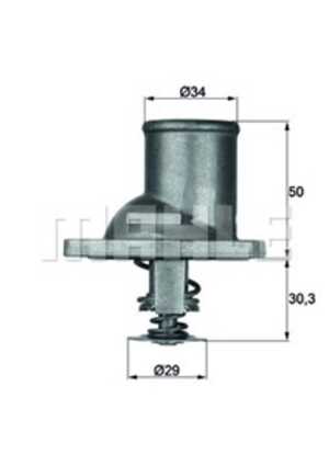 Termostat, kylvätska, daewoo,isuzu,opel,vauxhall, 1338 049, 1338 054, 1338043, 1338436, 1338867, 6338164, 90 232 012, 90 264 08