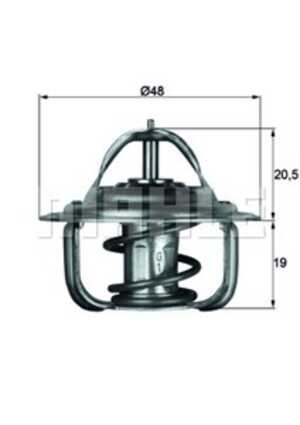 Termostat, kylvätska, audi,chevrolet,chrysler,daewoo,lamborghini,opel,vauxhall,vw, 030 38 094, 036 121 113 A, 036 121 113 B, 03