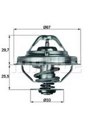 Termostat, kylvätska, bmw,land rover,opel,rover,vauxhall, 1153 1 727 145, 1153 2 243 126, 1153 2 244 151, 1153 2 246 199, 1338 