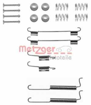 Tillbehörssats, bromsbackar, Bak, Bakaxel, chevrolet matiz, spark, daewoo matiz