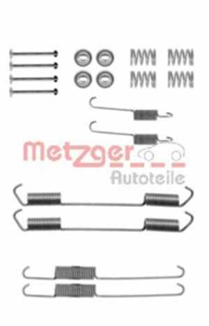 Tillbehörssats, bromsbackar, Bak, citroën,fiat,peugeot