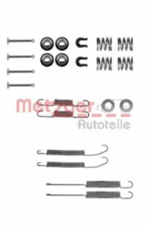 Tillbehörssats, bromsbackar, Bak, nissan 100nx, almera i, almera hatchback i, sunny iii, sunny hatchback iii, sunny liftback iii