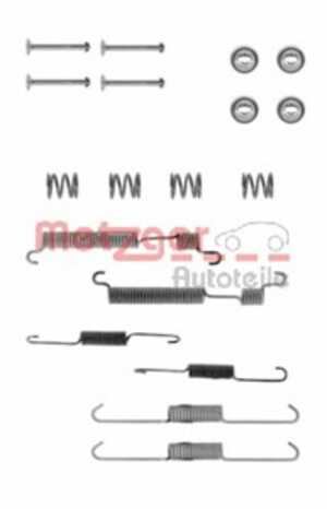 Tillbehörssats, bromsbackar, Bak, hyundai accent i, accent sedan, pony, pony / excel sedan, s coupe