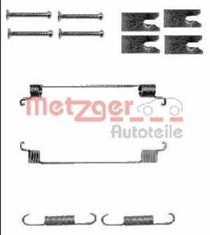 Tillbehörssats, bromsbackar, Bak, fiat grande punto, opel corsa d