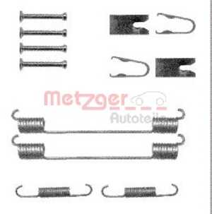 Tillbehörssats, bromsbackar, Bak, fiat grande punto, linea, opel corsa d