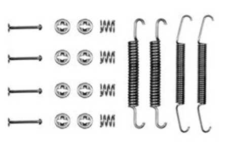 Tillbehörssats, bromsbackar, Bakaxel, Framaxel, abarth,fiat,lancia,seat,yugo, 4320548, 4660548, 655054800, 75405480, 7550548, 9