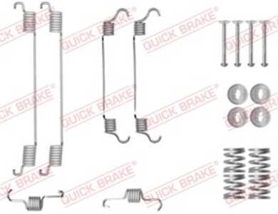 Tillbehörssats, bromsbackar, Bakaxel, fiat sedici, nissan qashqai / qashqai +2 i, suzuki sx4, sx4 sedan