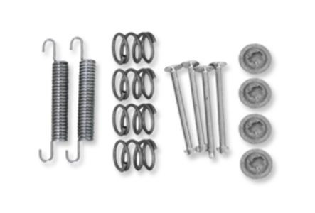 Tillbehörssats, bromsbackar, Bakaxel, vw lt 40-55 flak/chassi i, lt 40-55 skåp i