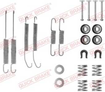 Tillbehörssats, bromsbackar, Bakaxel, nissan 100nx, almera i, almera hatchback i, sunny iii, sunny hatchback iii, sunny liftbac