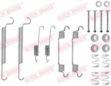 Tillbehörssats, bromsbackar, Bakaxel, chevrolet,opel,vauxhall