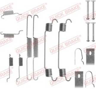 Tillbehörssats, bromsbackar, Bakaxel, mazda 323 c iv, 323 c v, 323 f iv, 323 f v, 323 s iv, 323 s v