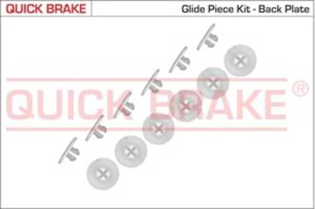 Tillbehörssats, bromsbackar, Bakaxel, audi,seat,skoda,vw, 6N0609589