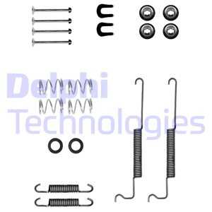 Tillbehörssats, bromsbackar, Bakaxel, chevrolet aveo halvkombi, aveo sedan, ssangyong tivoli