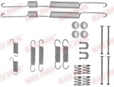 Tillbehörssats, bromsbackar, Bakaxel, nissan patrol gr iv, toyota land cruiser, land cruiser 80, land cruiser pick-up