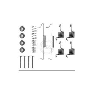 Tillbehörssats, bromsbackar, Bakaxel, vw lt 28-35 buss i, lt 28-35 flak/chassi i, lt 28-35 skåp i, 608 053 100, 608053100