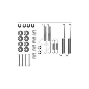 Tillbehörssats, bromsbackar, Bakaxel, mitsubishi delica / space gear, l200, l400 buss, l400 skåp, MB007870