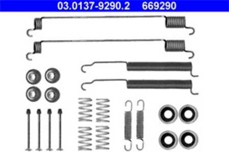 Tillbehörssats, bromsbackar, Bakaxel, nissan navara, pathfinder ii, pick up, 44090-37G10