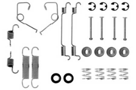 Tillbehörssats, bromsbackar, Bakaxel, ford transit buss, transit flak/chassi, transit skåp, transit tourneo buss