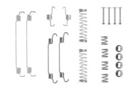 Tillbehörssats, bromsbackar, Bakaxel, citroën,ds,peugeot, 4308 69