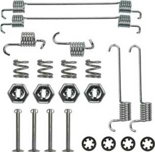 Tillbehörssats, bromsbackar, Bakaxel, citroën ax, bx, peugeot 106 i, 106 ii, 4210650, 4308 40, 95619516, 95706500