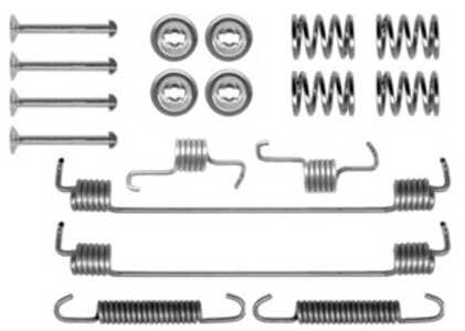 Tillbehörssats, bromsbackar, Bakaxel, renault clio ii, clio skåp/halvkombi ii, thalia i, 77 00 819 000