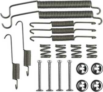 Tillbehörssats, bromsbackar, Bakaxel, citroën zx, peugeot 206 halvkombi, 206 sedan, 206 sw, 206 van, 306, renault clio ii, 4210