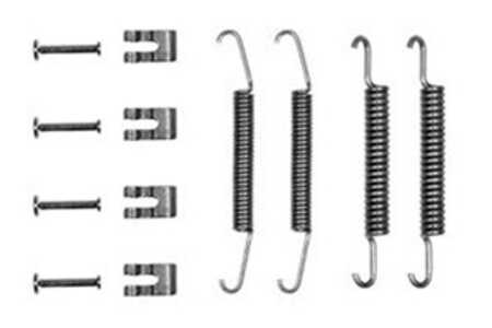 Tillbehörssats, bromsbackar, Bakaxel, abarth,fiat,lancia,seat, 655061000, 755061, 7550610, 945061000000