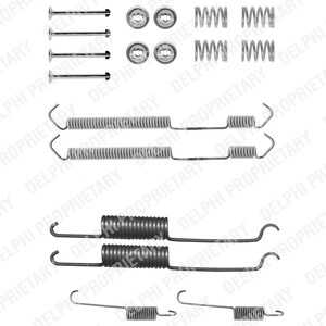 Tillbehörssats, bromsbackar, Bakaxel, citroën,fiat,ford,nissan,peugeot, 4308.5, 4308.50, 44081-9C025, 44081-9C026, 44090-9C025,