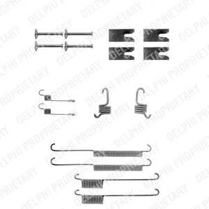 Tillbehörssats, bromsbackar, Bakaxel, ford mondeo i, mondeo ii, mondeo sedan i, mondeo sedan ii, mondeo turnier i, mondeo turni