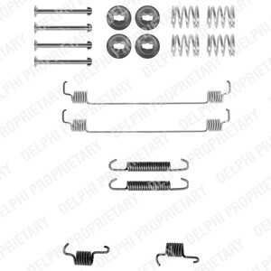 Tillbehörssats, bromsbackar, Bakaxel, nissan kubistar skåp, renault kangoo, kangoo express, sandero/stepway ii