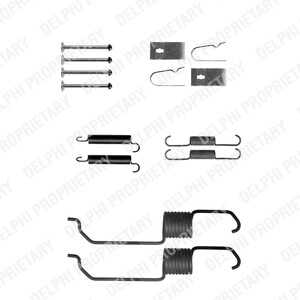 Tillbehörssats, bromsbackar, Bakaxel, ford maverick, mazda 626 v, 626 hatchback v, 626 station wagon v, premacy, premacy van, t