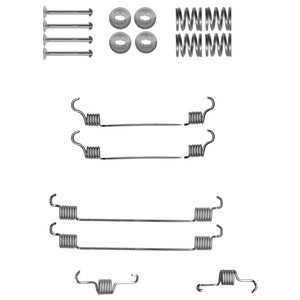 Tillbehörssats, bromsbackar, Bakaxel, citroën,opel,peugeot,subaru,suzuki,toyota,vauxhall