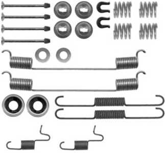 Tillbehörssats, bromsbackar, Bakaxel, nissan pathfinder i, pick up, terrano i, trade flak/chassi, trade skåp, 41008-18000