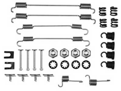 Tillbehörssats, bromsbackar, Bakaxel, peugeot, 4210656, 4308 57