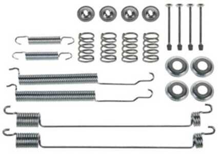 Tillbehörssats, bromsbackar, Bakaxel, infiniti qx4, nissan navara, pathfinder ii, pick up, 41008-43000