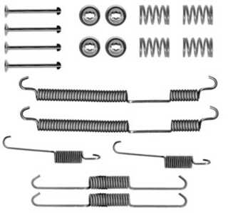 Tillbehörssats, bromsbackar, Bakaxel, citroën,fiat,peugeot, 4210753, 4308 54, 7550753, 95607530