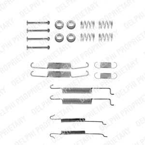 Tillbehörssats, bromsbackar, Bakaxel, audi,seat,skoda,vw, 115 330 981, 115 330 982, 1H0 698 545, 1H0 698 545A, 1H0 698 545B, 6U