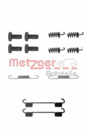 Tillbehörssats, bromsbackar, parkeringsbroms, Bak, Bakaxel, mercedes-benz