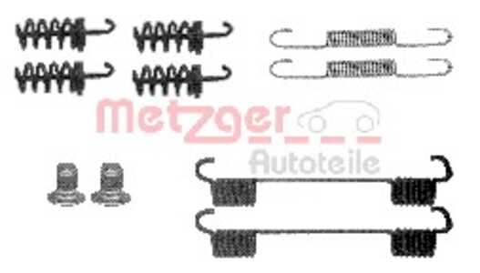 Tillbehörssats, bromsbackar, parkeringsbroms, Bak, mercedes-benz c-klass [w204], c-klass t-model [s204]